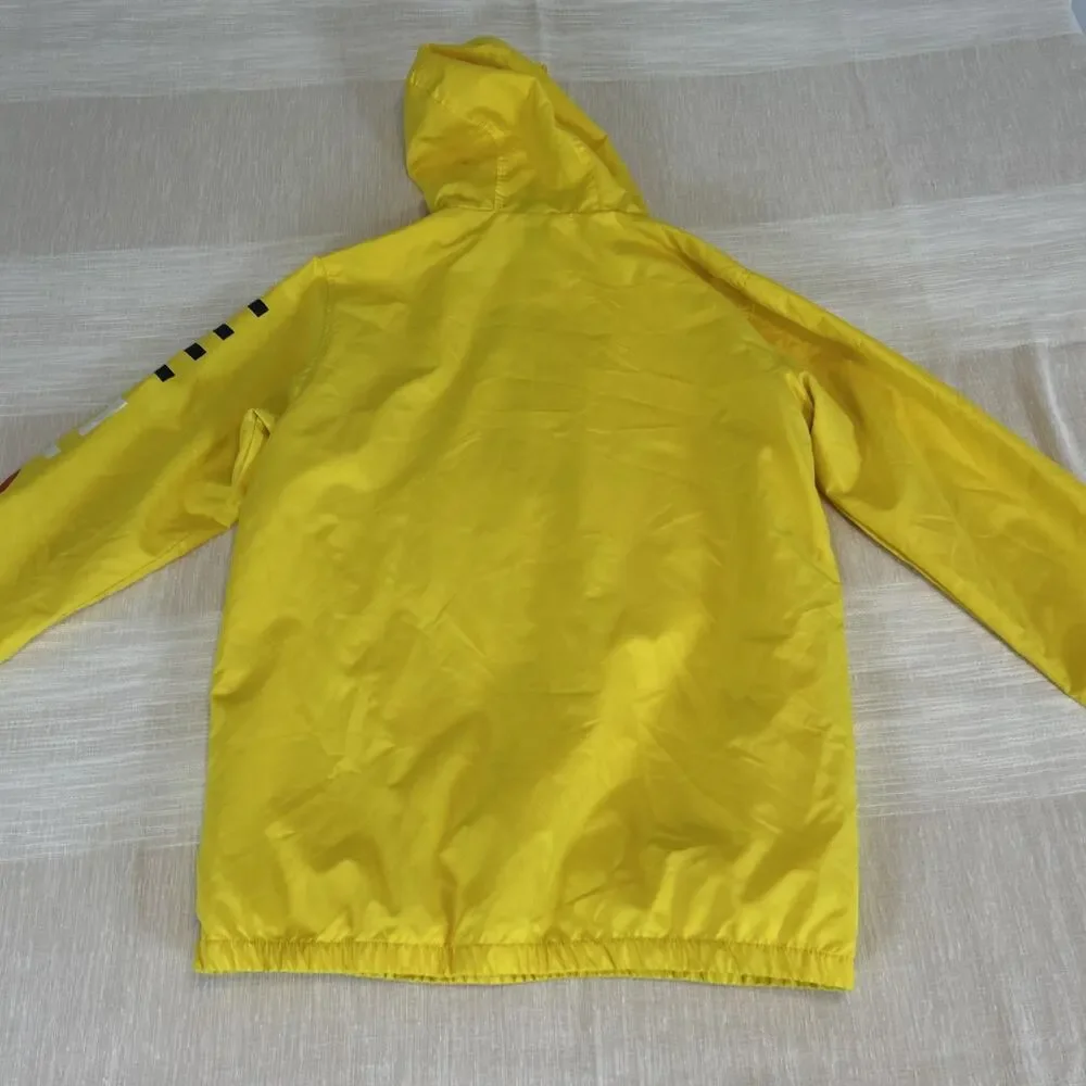 Tommy Hilfiger Hooded Youth Jacket Large 16-18 Yellow Windbreaker Kids‎ L